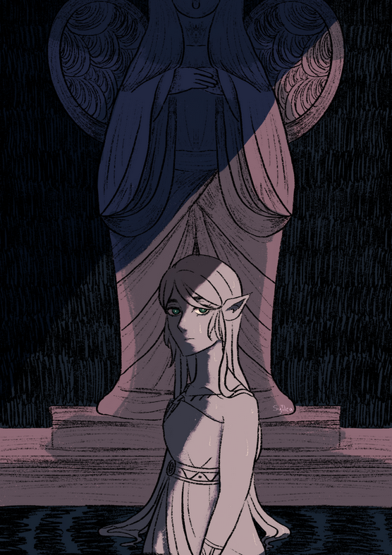 2020, Zelda from Breath of the Wild. (I really want to try and redraw this in my current style!)