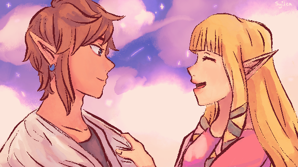 2021, Zelda and Link from Skyward Sword. This version of Zelda & Link are so adorable!