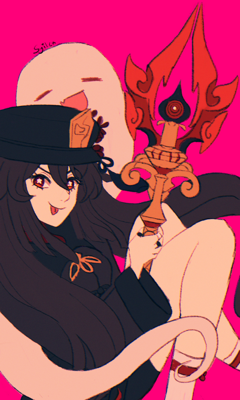 2021, Hu Tao from Genshin Impact.