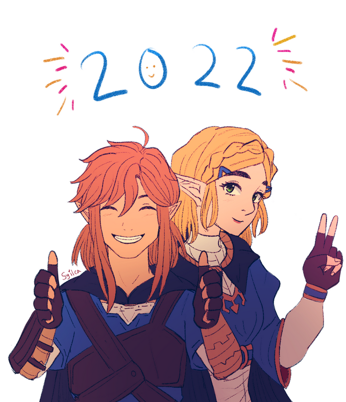 2022, Zelda and Link from Tears of the Kingdom. I always come back to them HAHA.