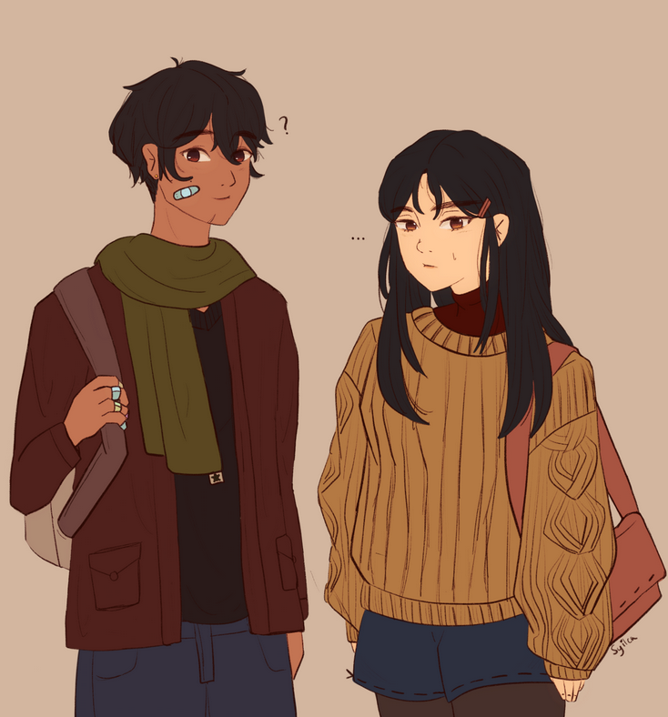 2022, Etta and Leo (OCs).