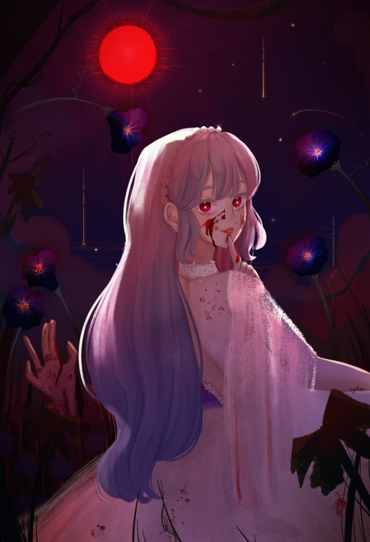 2023, OC. Drew this for one of VGen's contest! I didn't win but I thought this came out pretty nice!